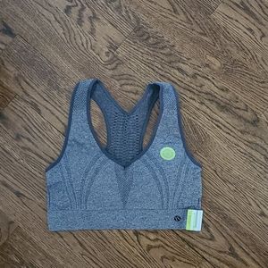 Marika Women's Seamless Sport Bra, Heather Grey, L